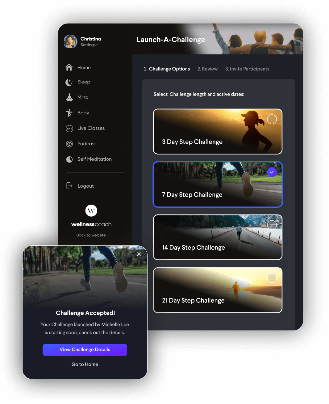 Wellness Coach Launch-A-Challenge gallery image