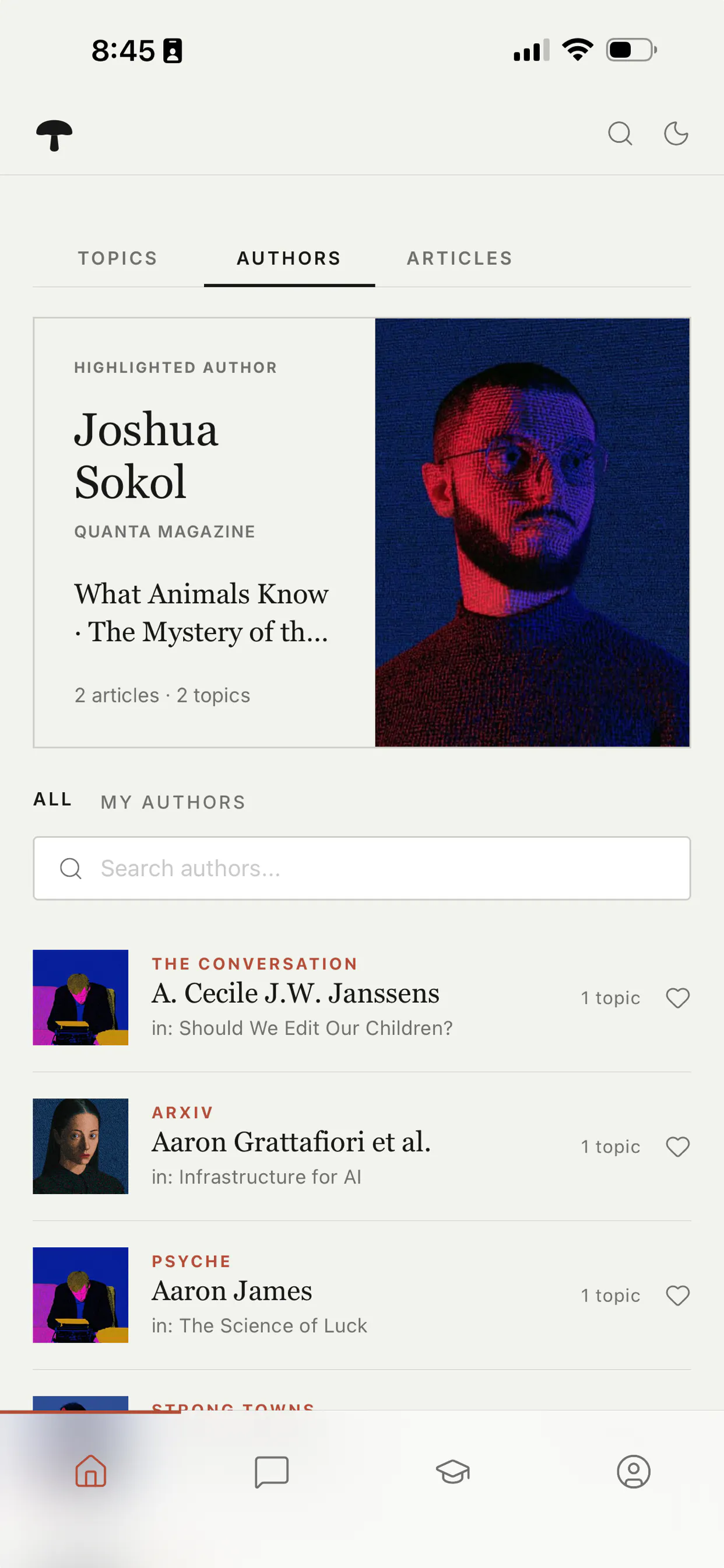 Topics - Curated reading gallery image