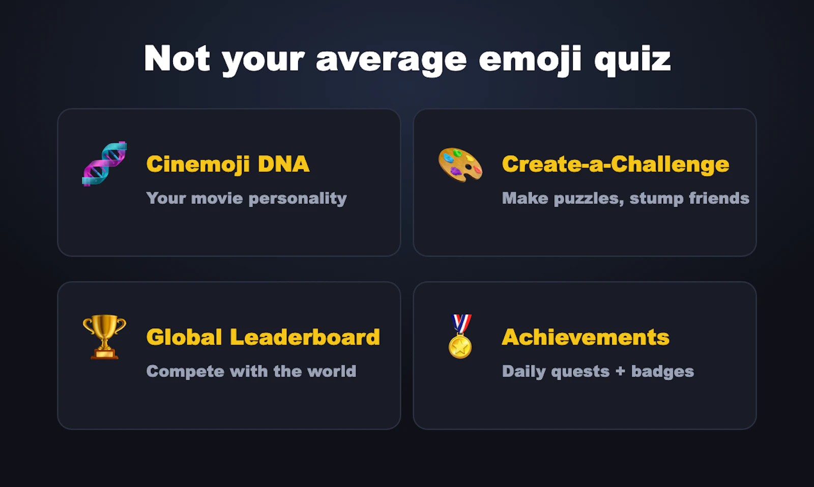 Emoji Movie Quiz screenshot 2