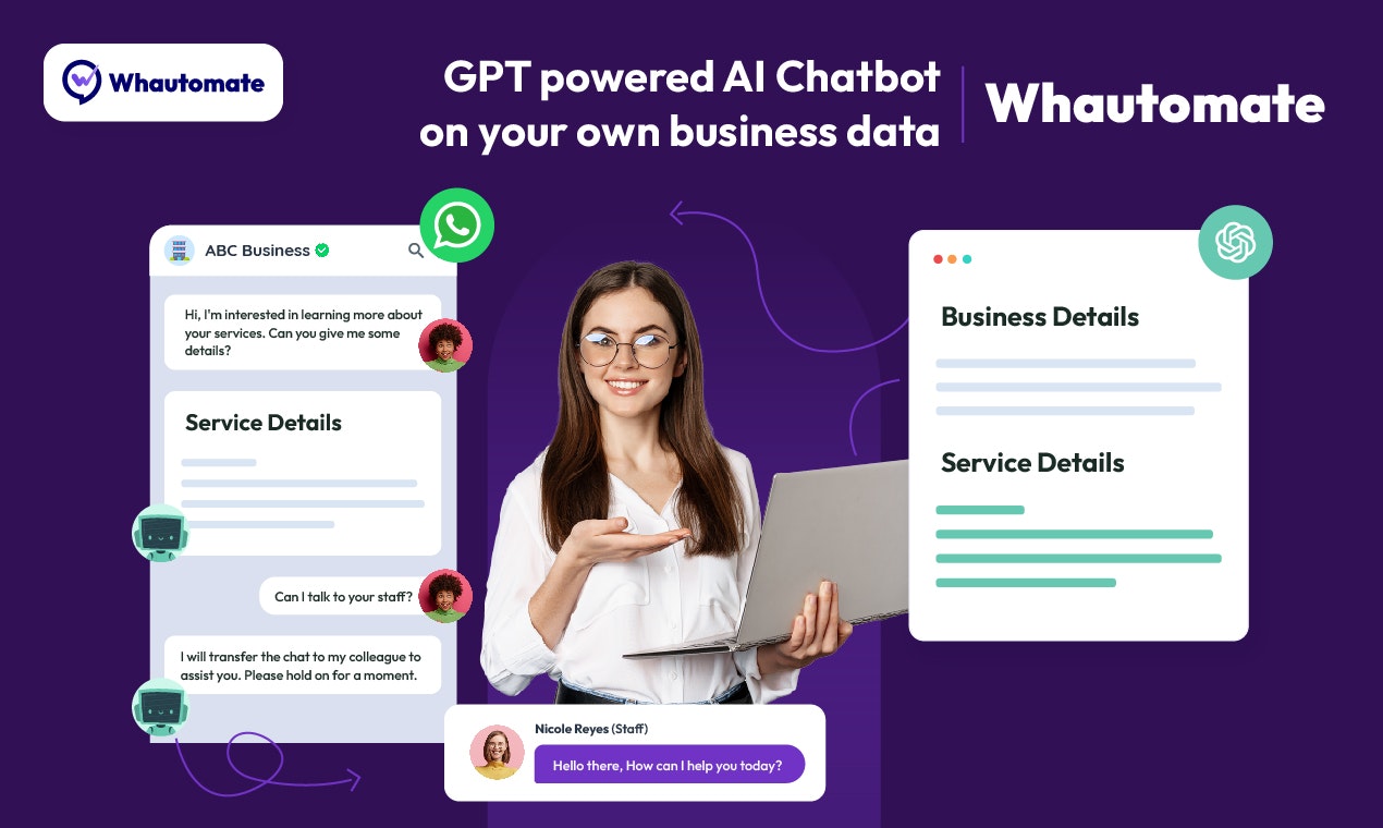 whautomate - WhatsApp上的AI的客戶參與和自動化 media 3
