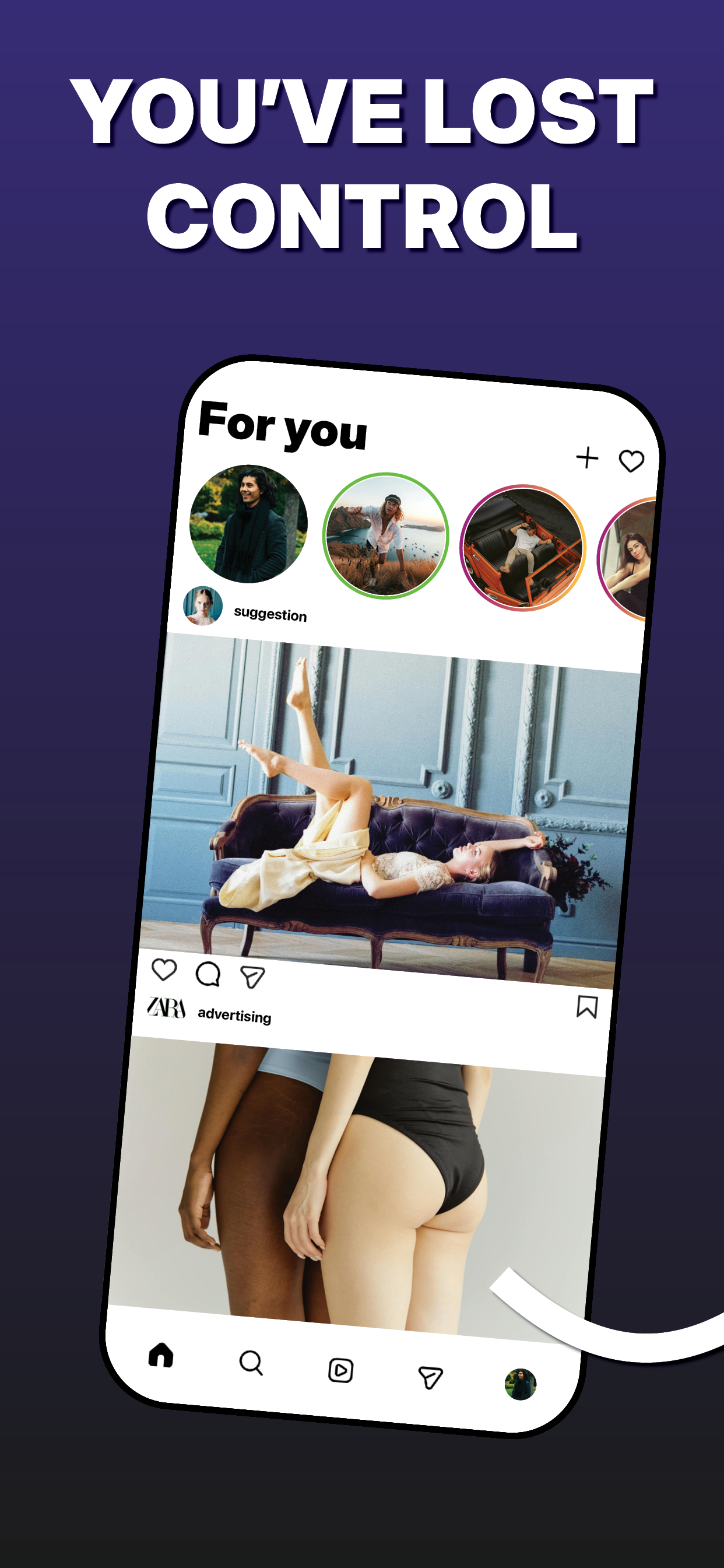 UNDOOMED - A scalpel for social media - Screenshot 2 showing product features and functionality