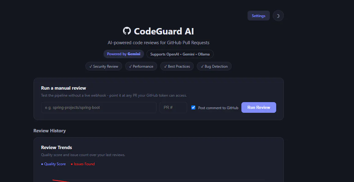 CodeGuard AI gallery image
