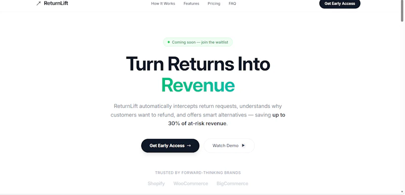 ReturnLift screenshot 1