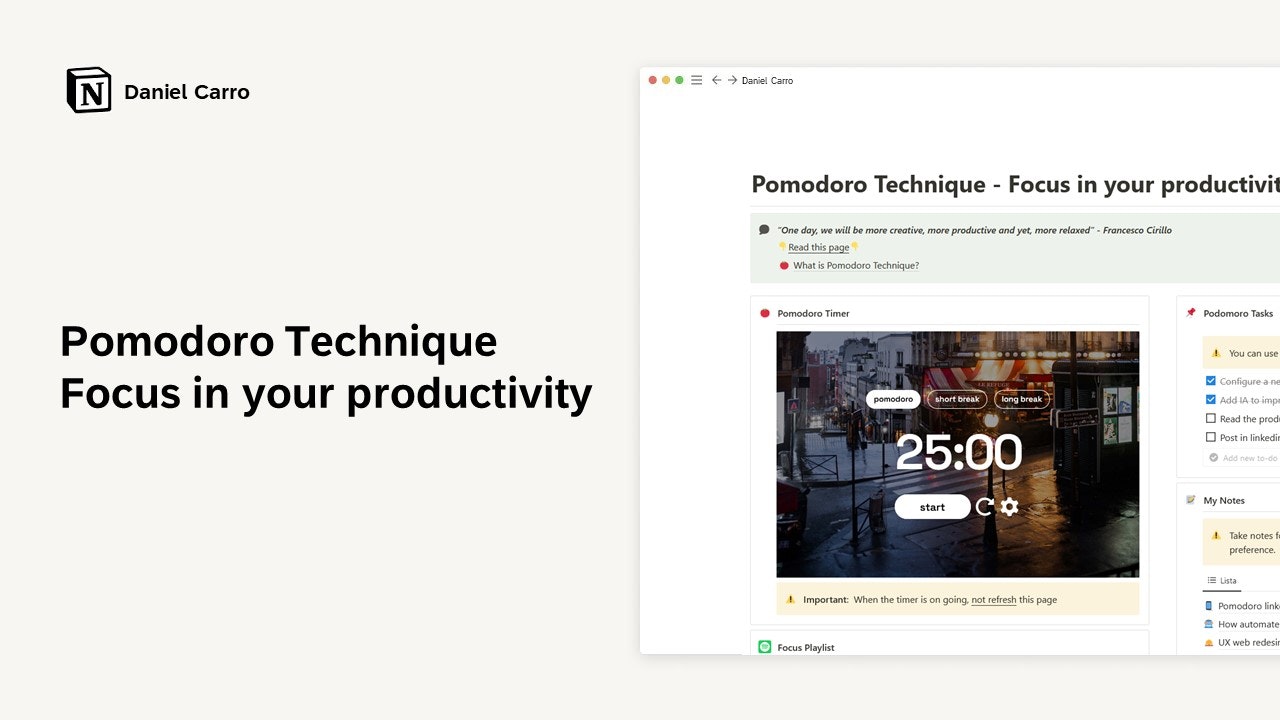 Pomodoro - Foco em sua produtividade