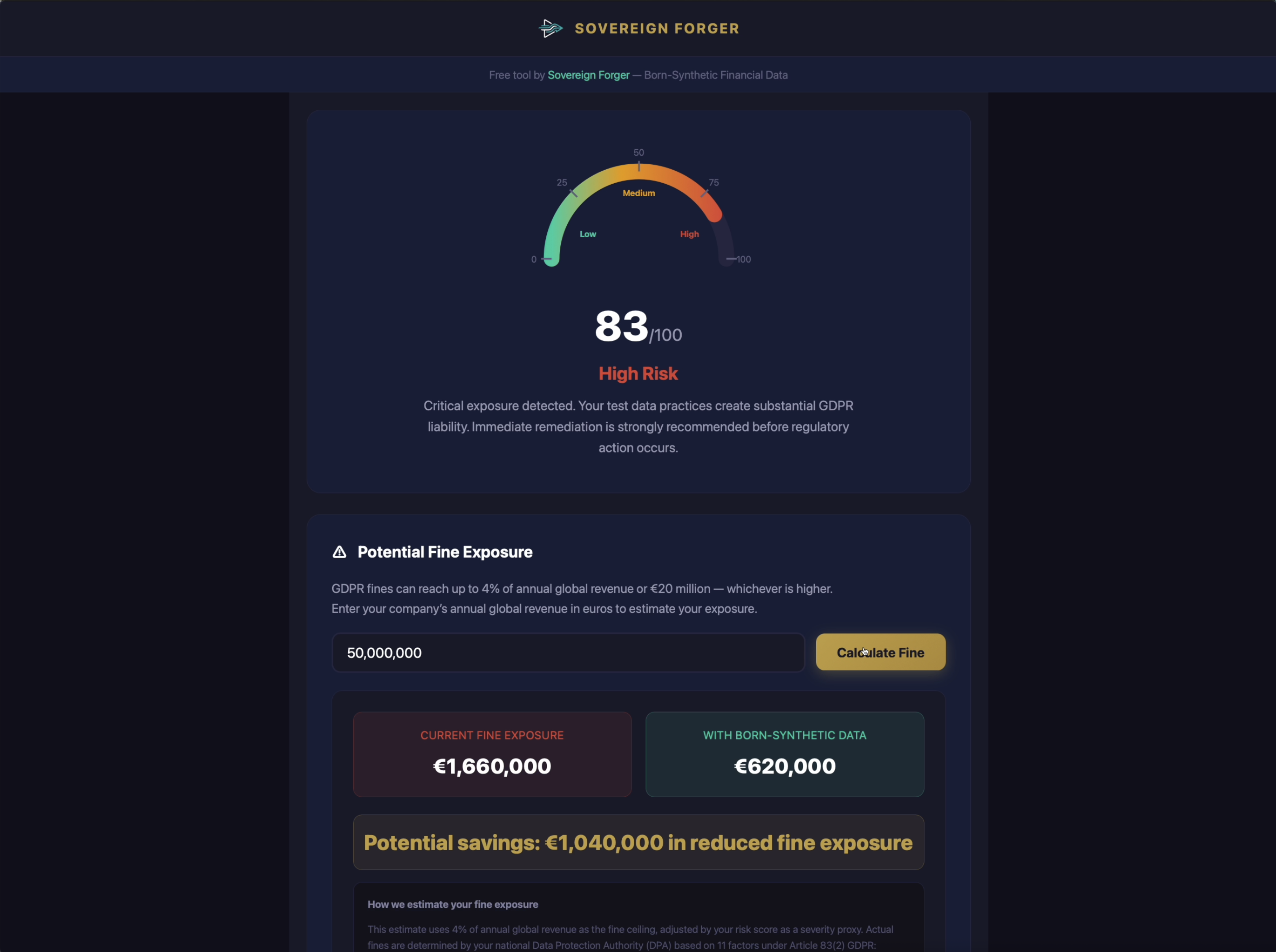 GDPR Test Data Risk Assessment gallery image