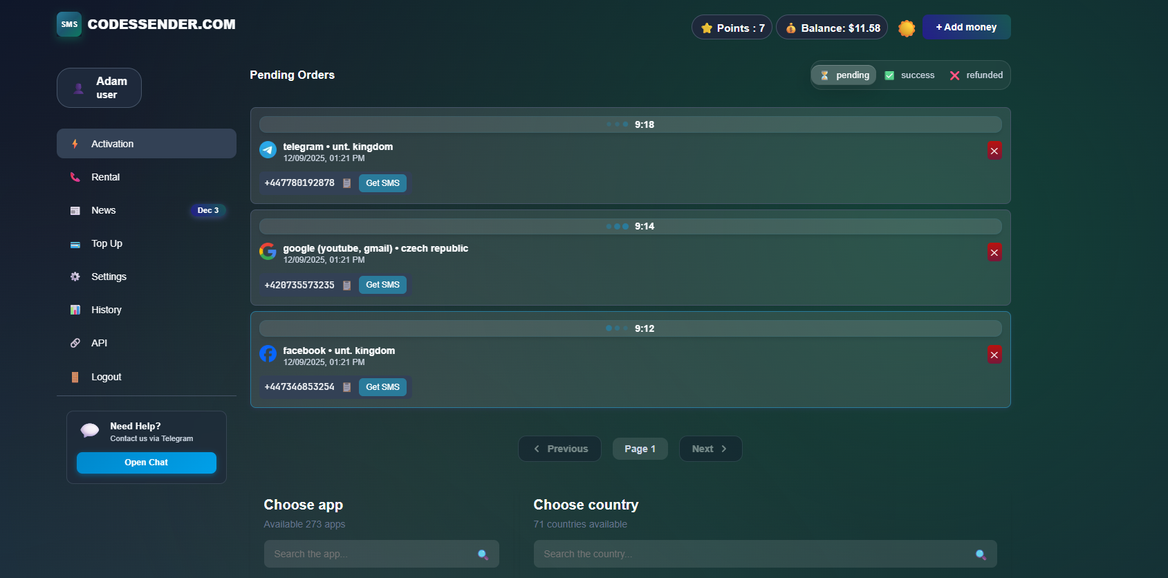 Codessender gallery image