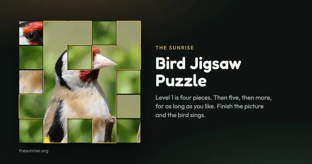 Endless Bird Jigsaw Puzzle screenshot 1