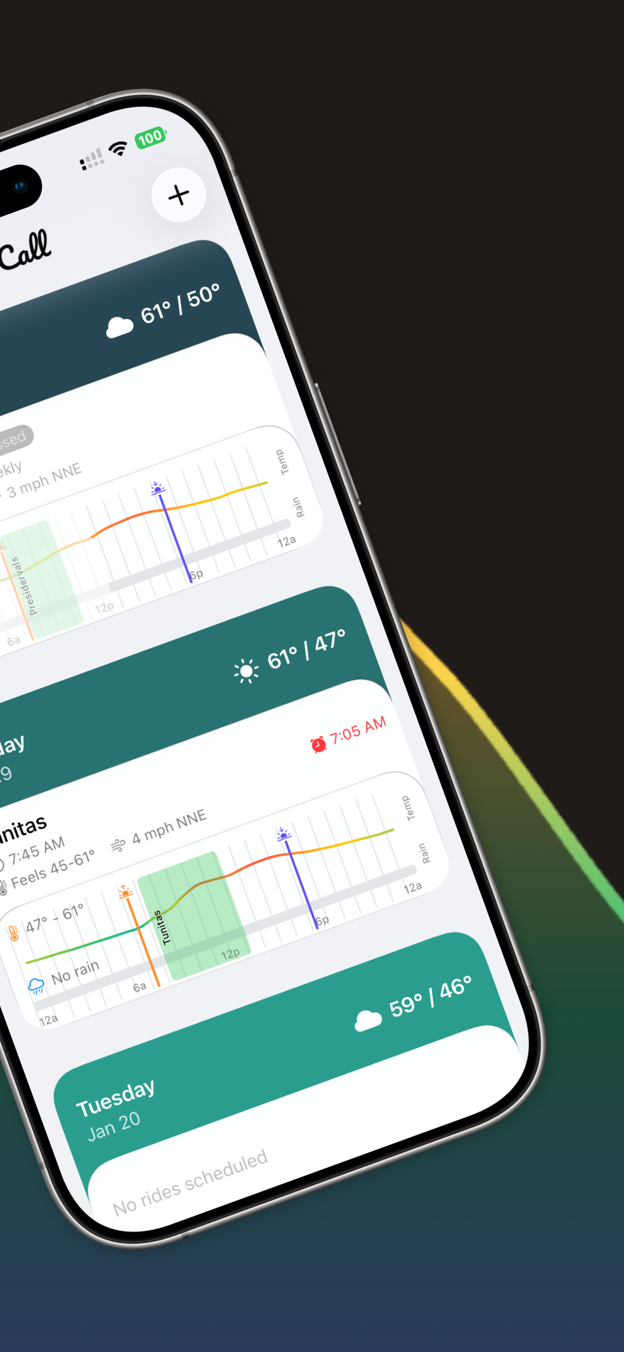 Ride Call - Screenshot 2 showing product features and functionality
