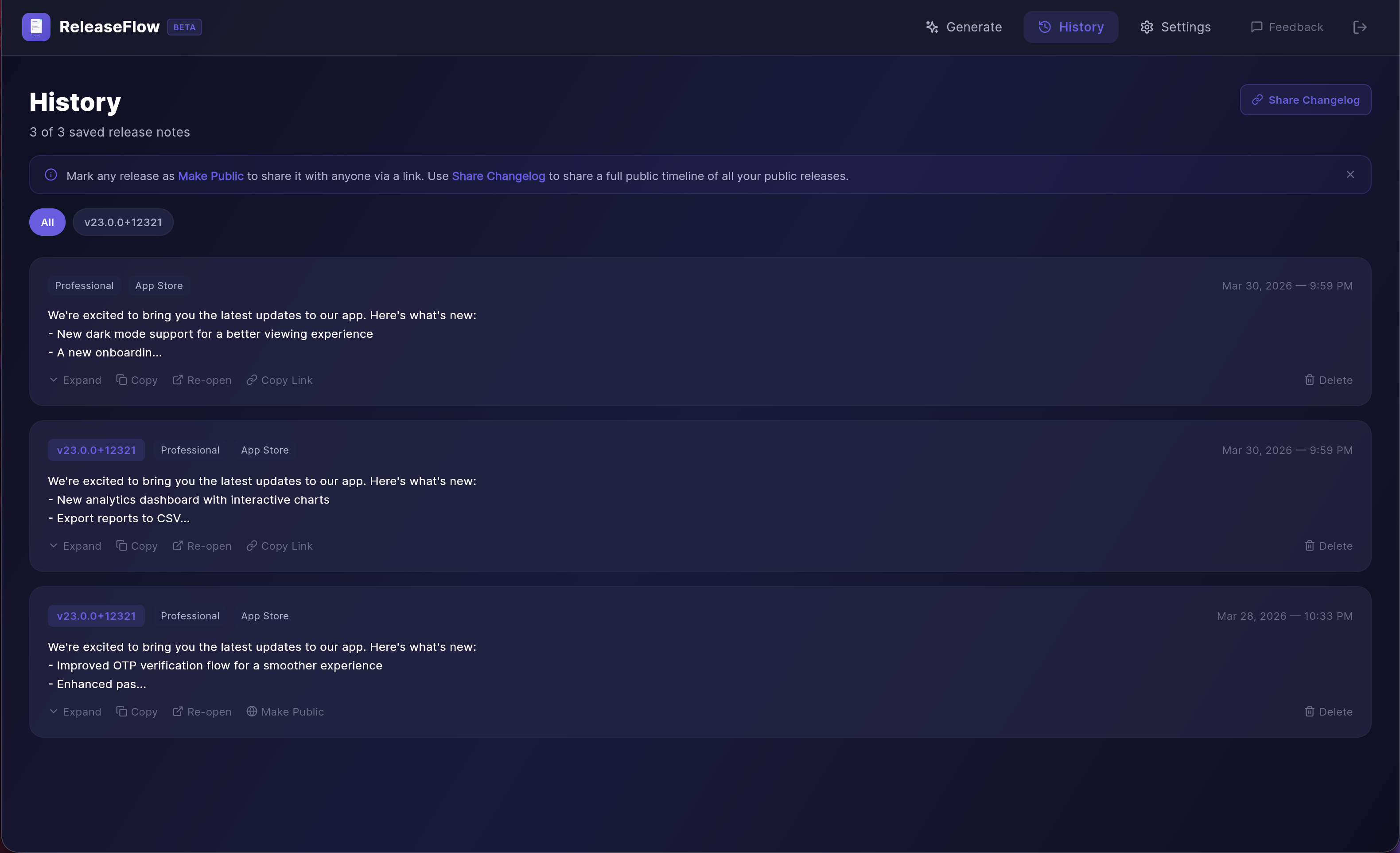 ReleaseFlow gallery image