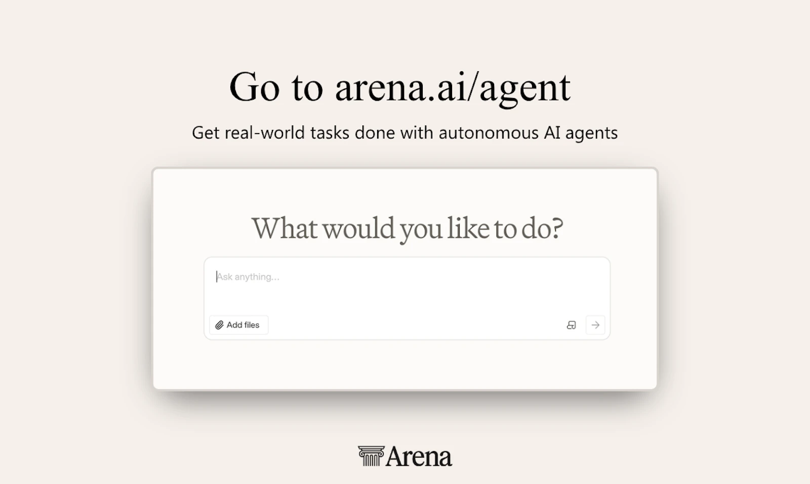 Agent Mode on Arena screenshot 2
