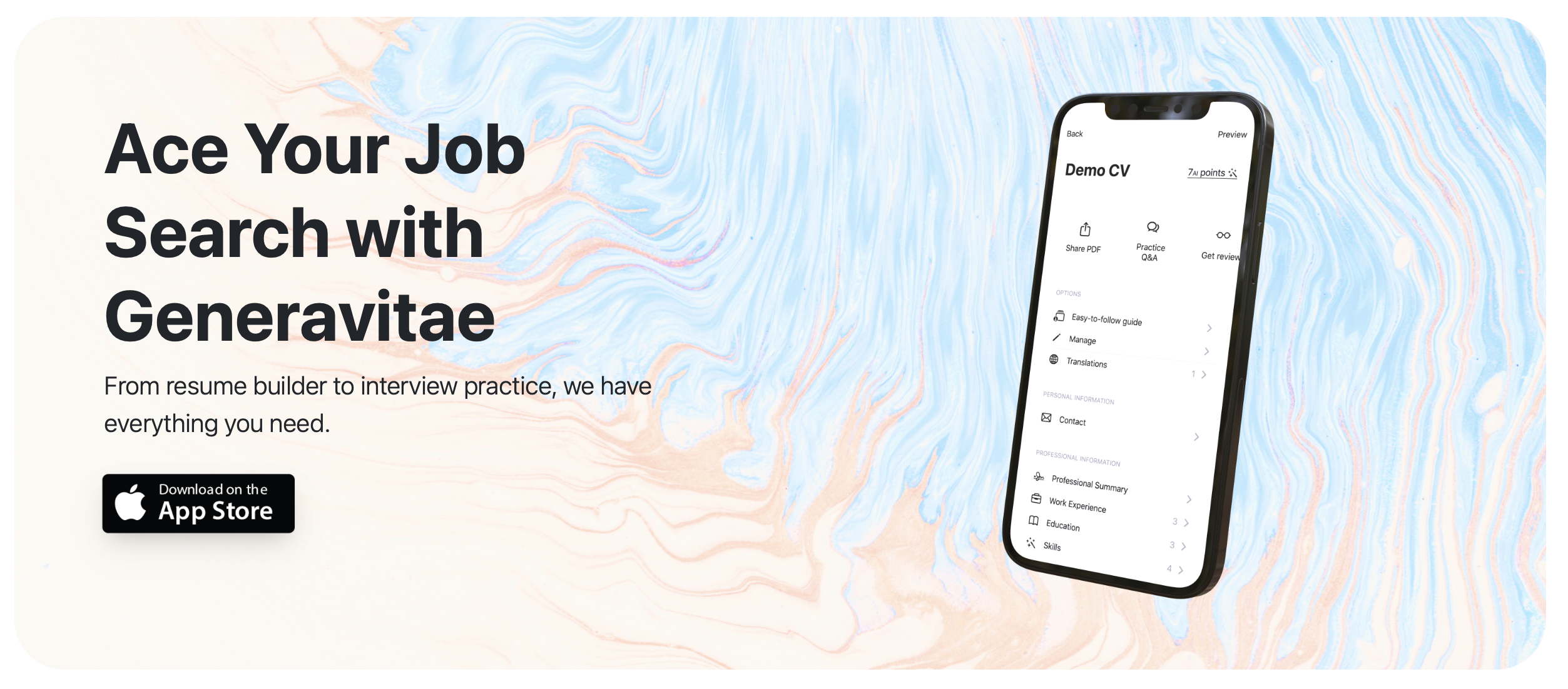 startuptile Generavitae-Ace your job search