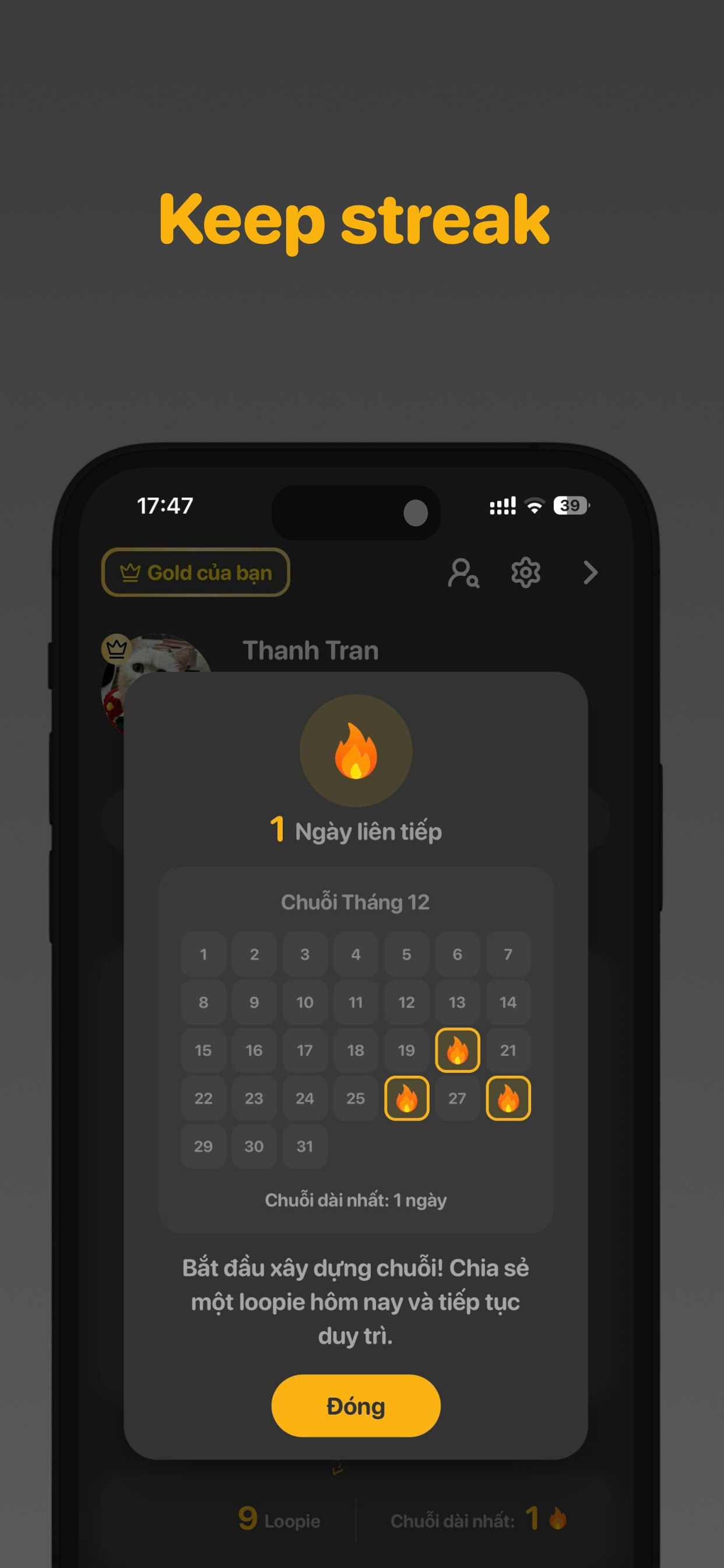 Loopie - Screenshot 3 showing product features and functionality
