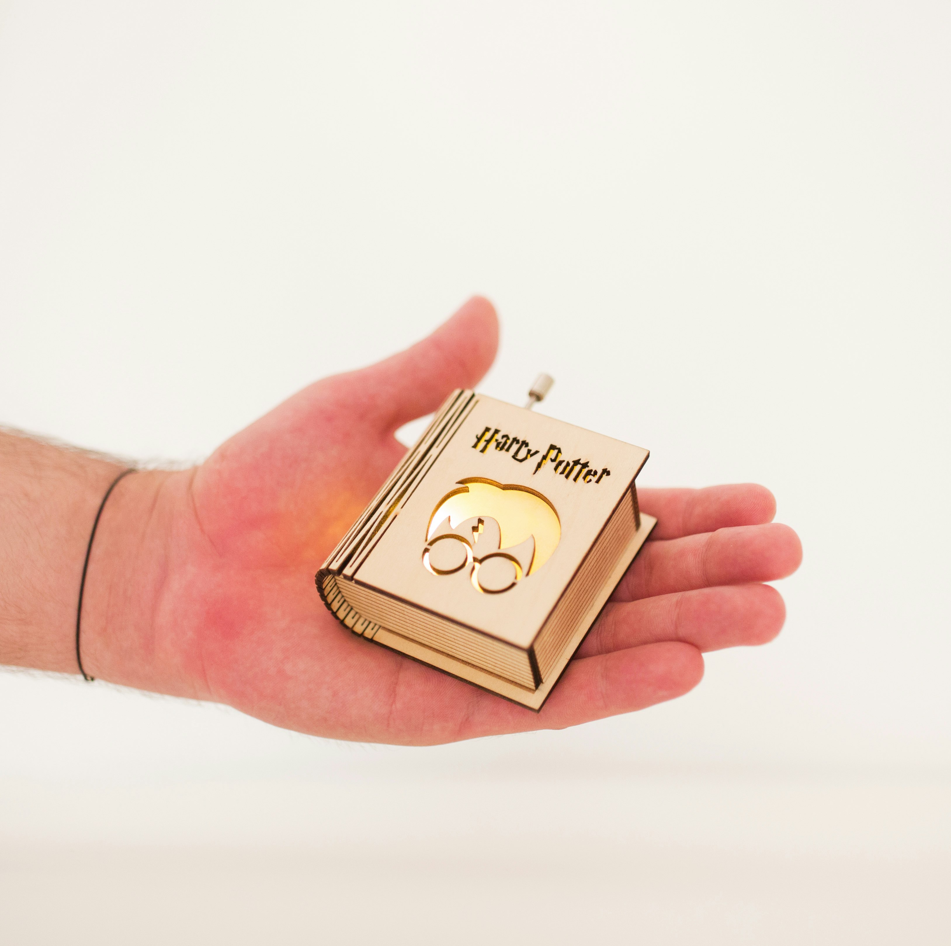 Harry Potter Music Box with LED Warm Light, Book Shape (NEW) gallery image