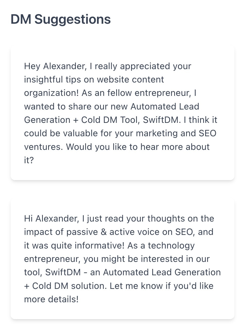 SwiftDM media 3