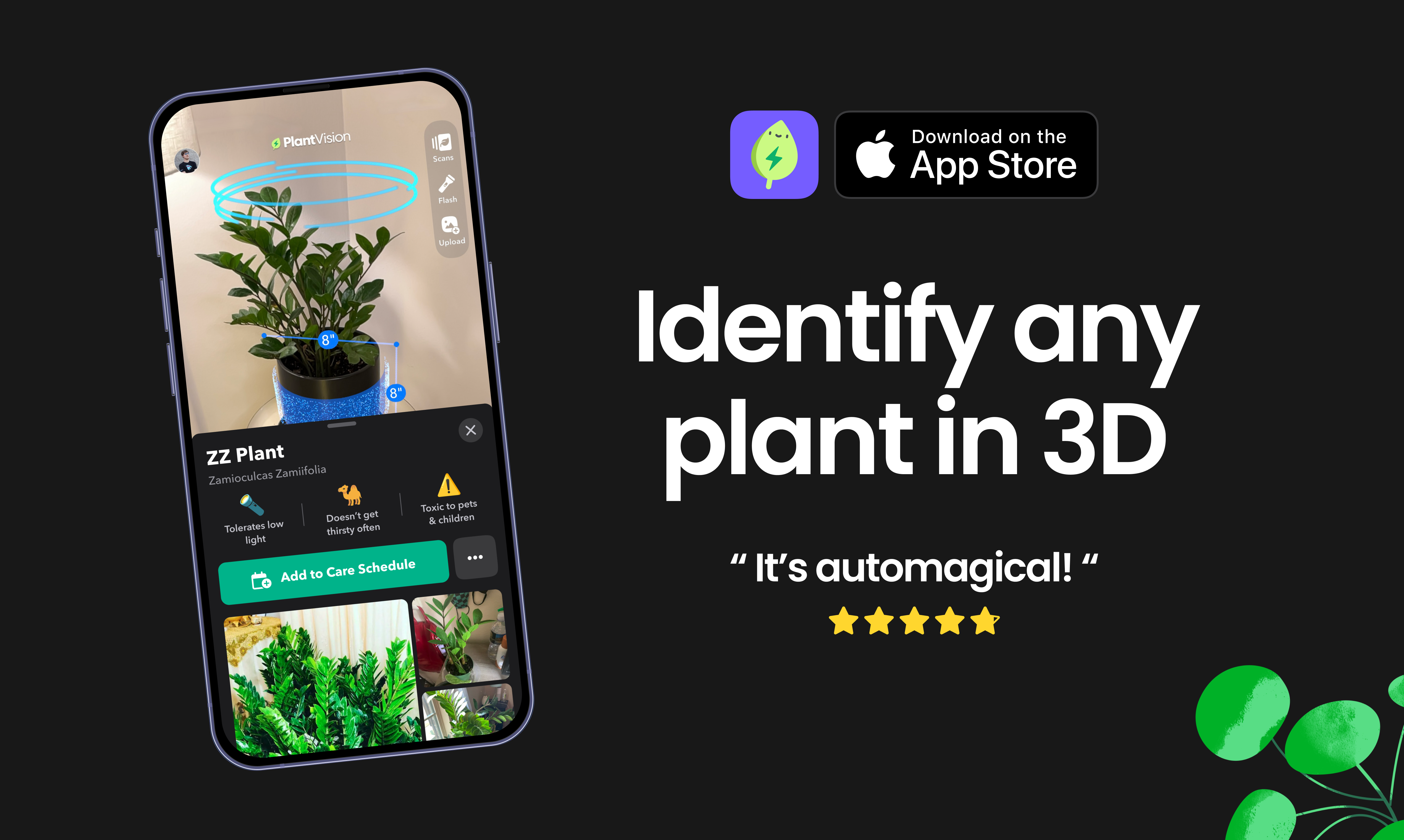 GREG 2.0- Plantvision - 魔法のARスキャンで植物を即座に識別しますメディア2