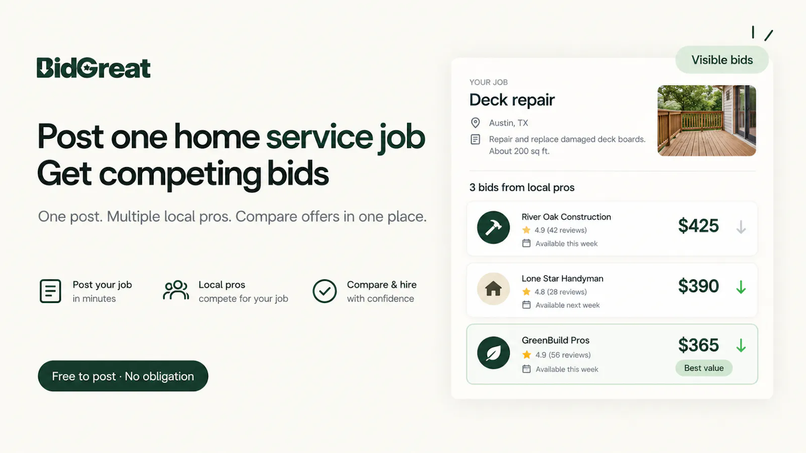 BidGreat screenshot 1