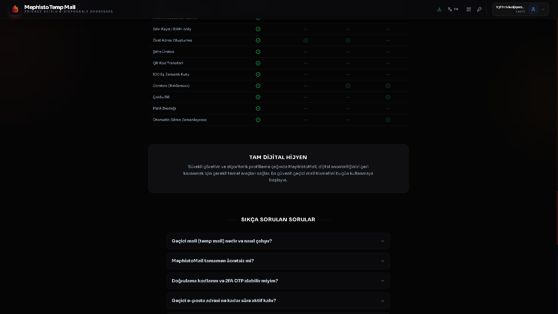 MephistoMail gallery image
