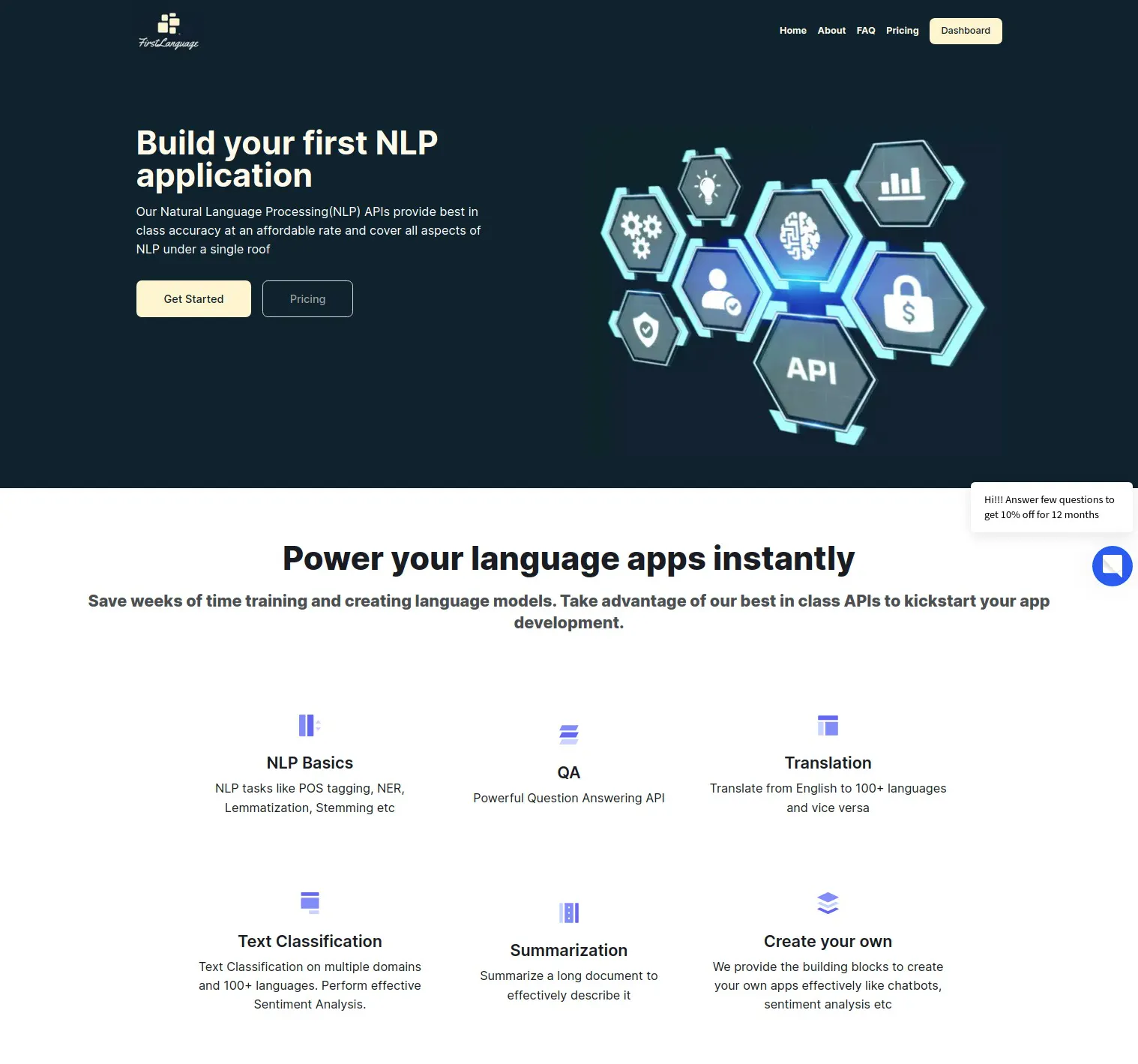 FirstLanguage API