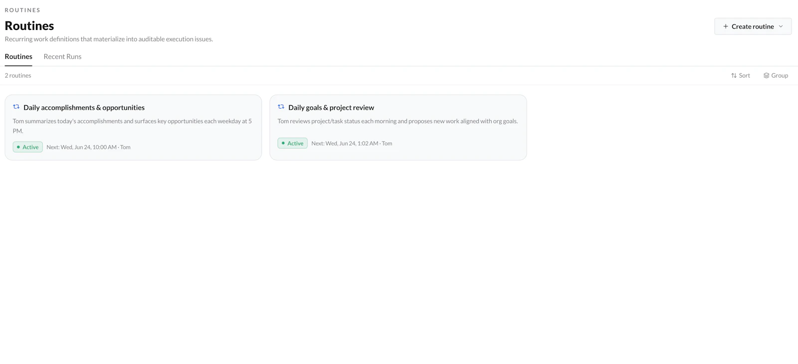 Zeus.team, AI native workspace screenshot 4