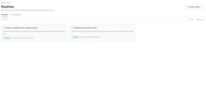 Zeus.team, AI native workspace screenshot 4