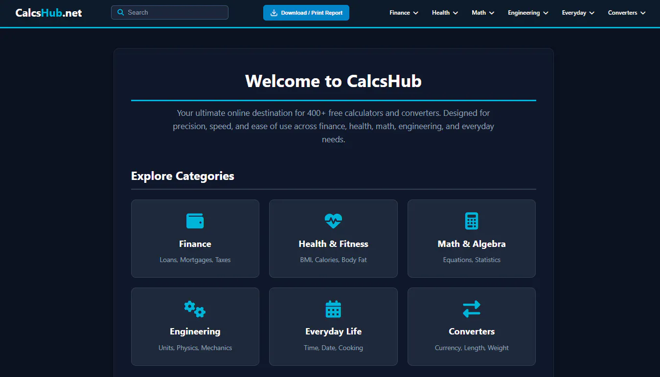 CalcsHub