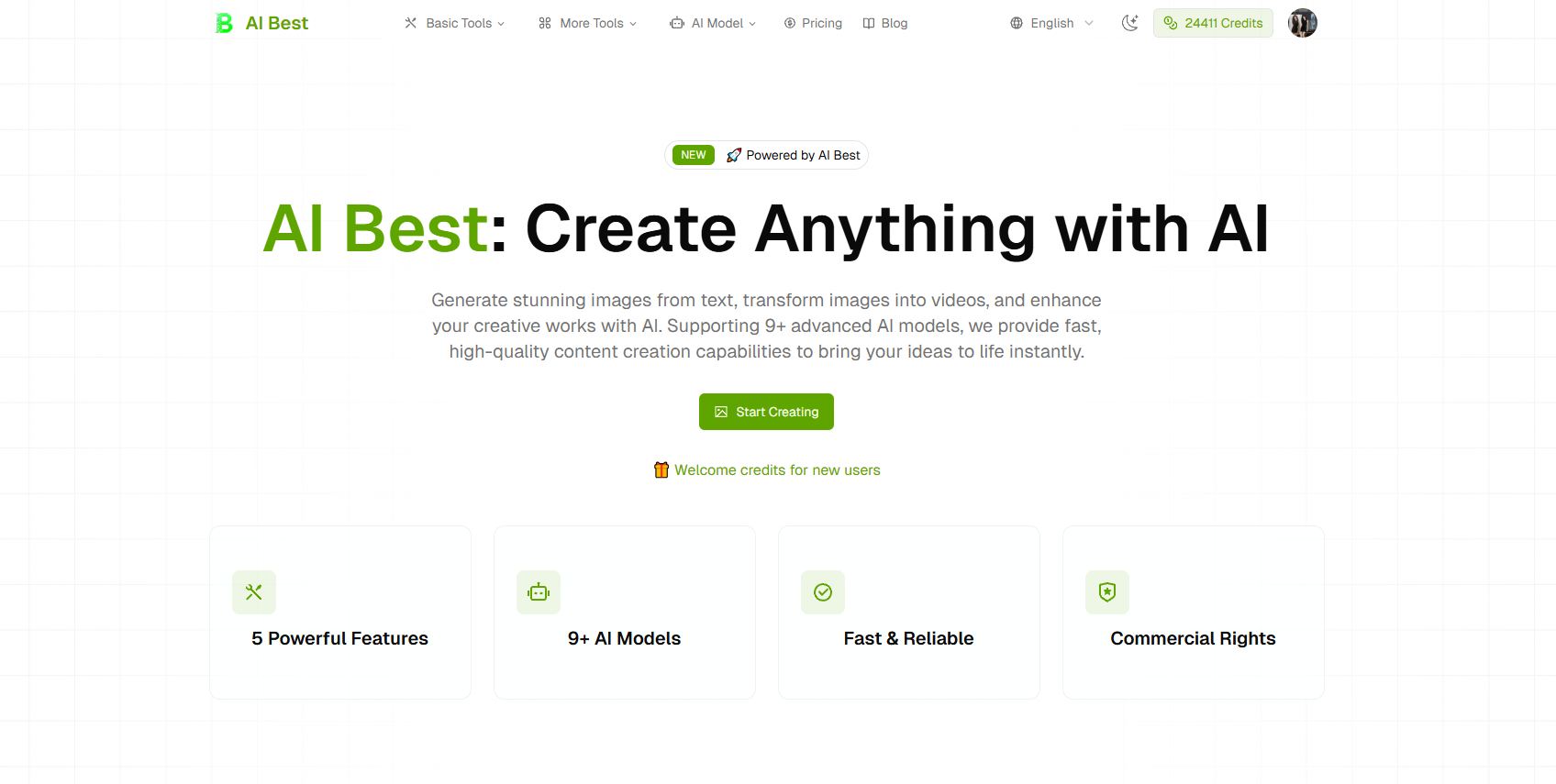 AI Best - Screenshot 2 showing product features and functionality