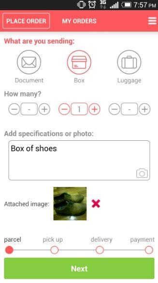 ezyCourier gallery image