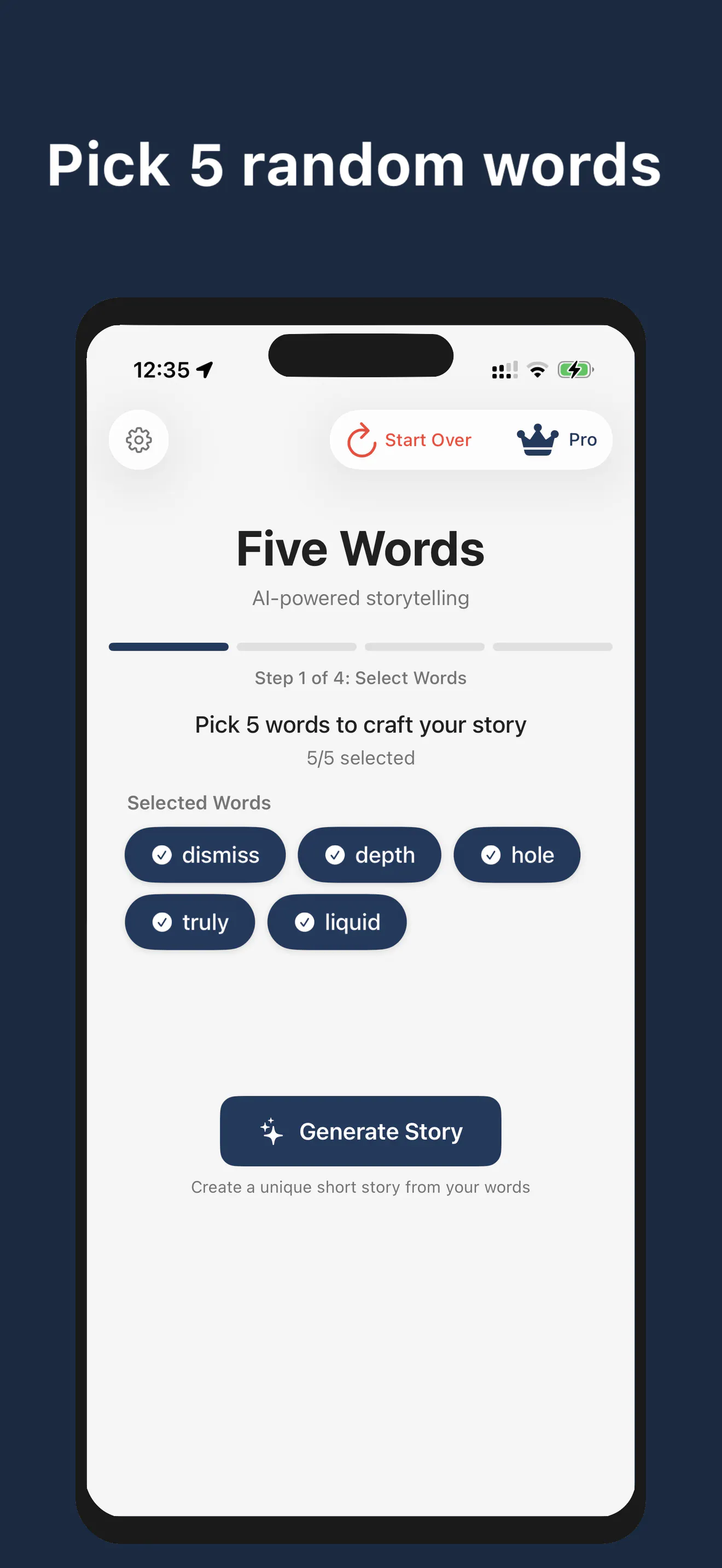 Just 5 Words gallery image