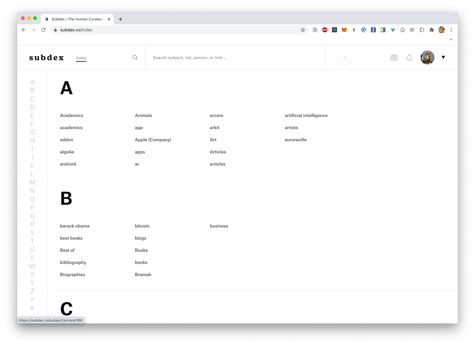 Subdex gallery image