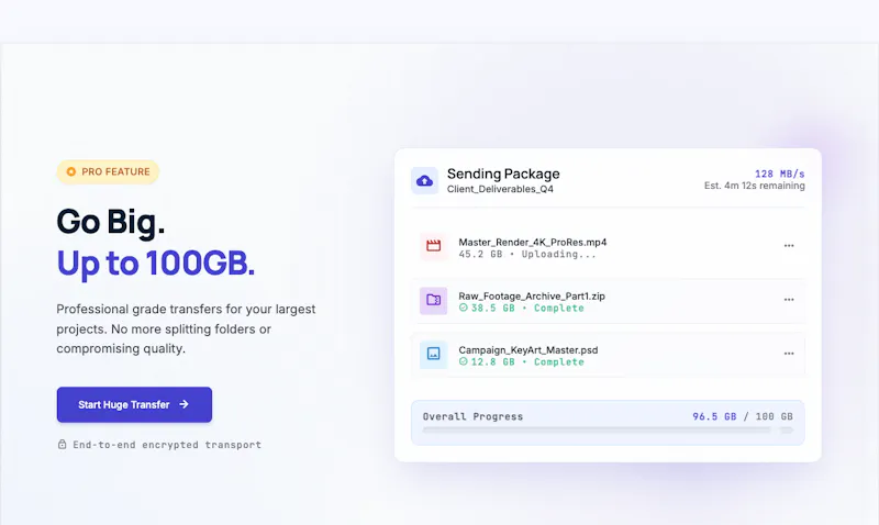 SendFileOnline.com screenshot 3