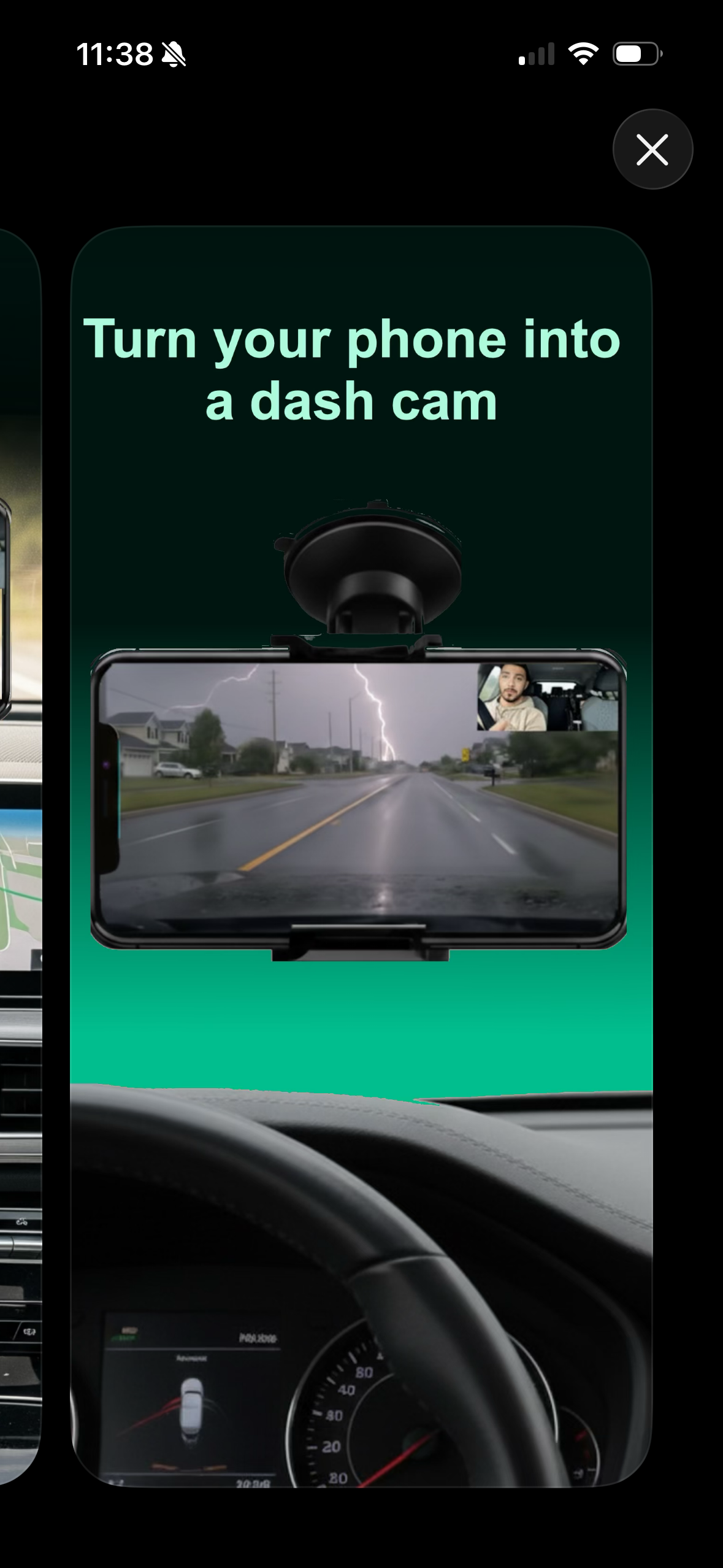 Double Dash: Dual camera dashcam app  gallery image