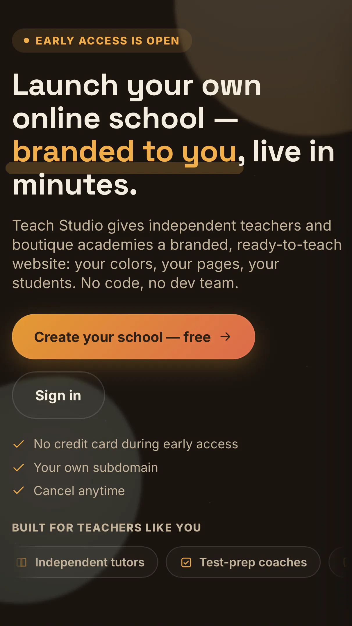 Teach Studio gallery image