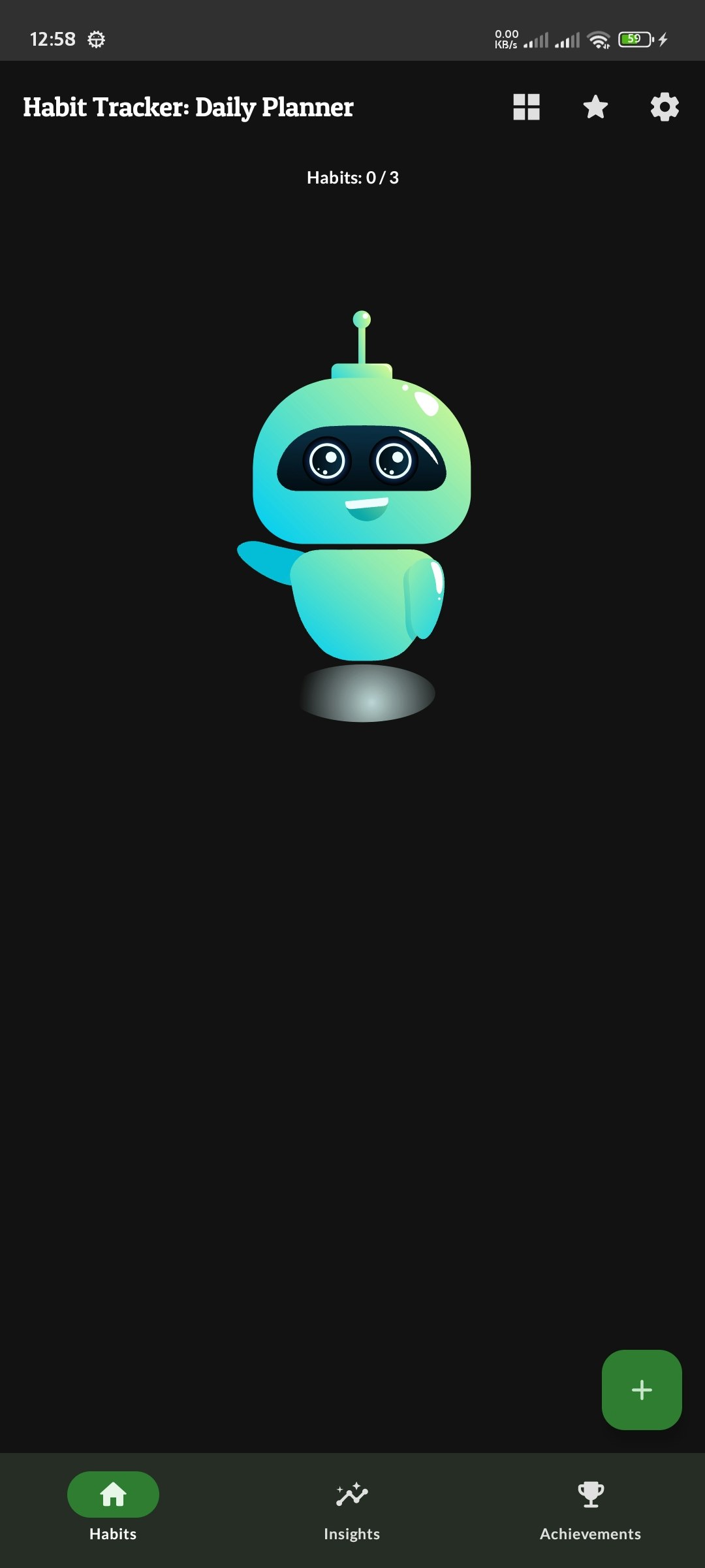 HabitFlow – Habit Tracker - Main product screenshot demonstrating key features and user interface