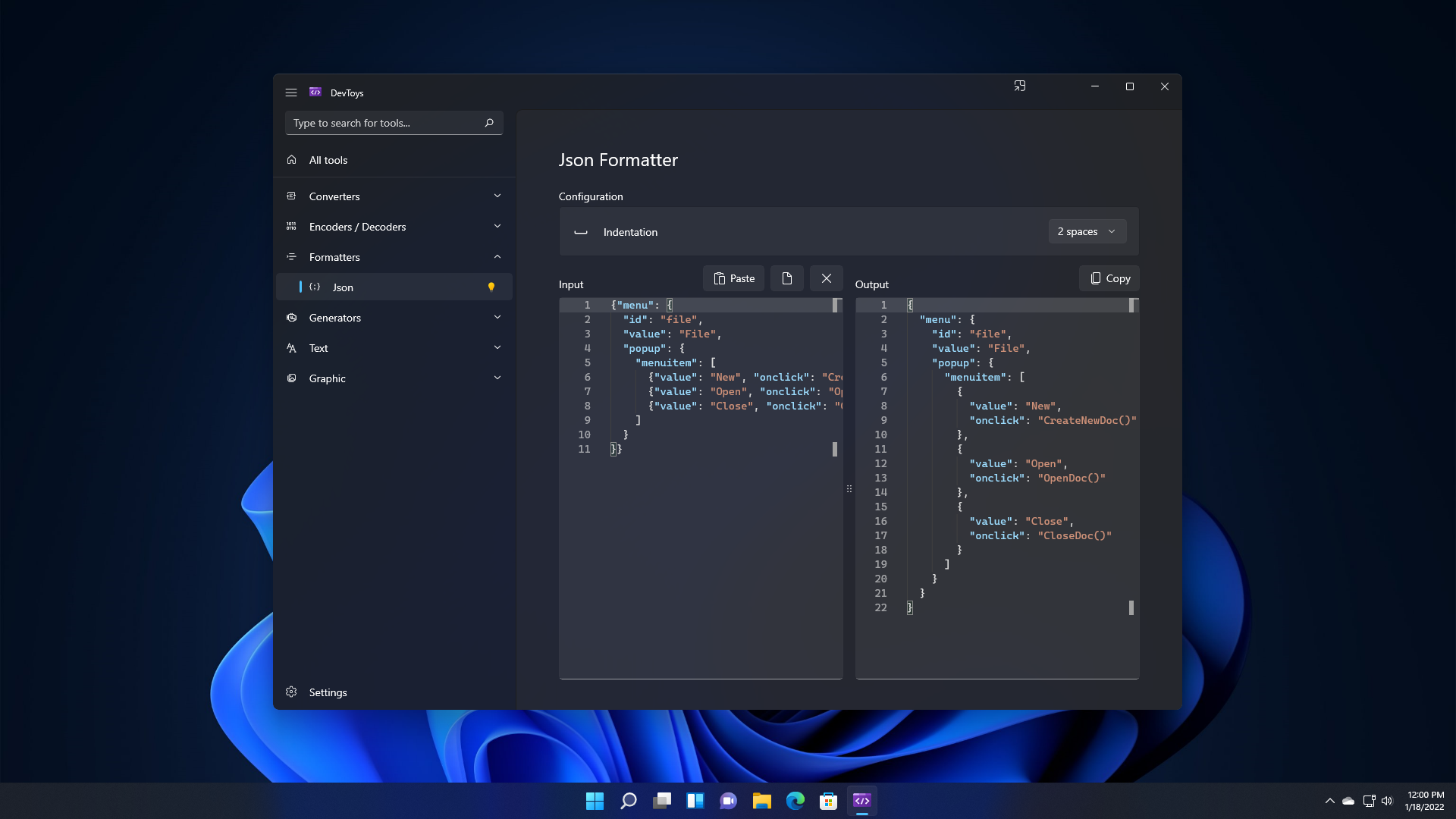 DevToys gallery image