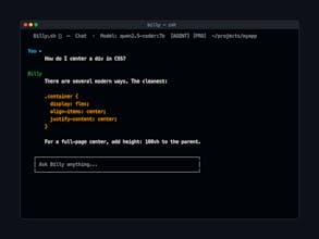 Billy.sh gallery image