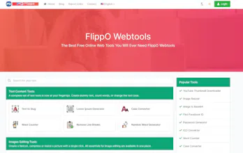 FlippO Marketplace Webtools gallery image