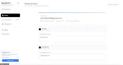 Sayform gallery image