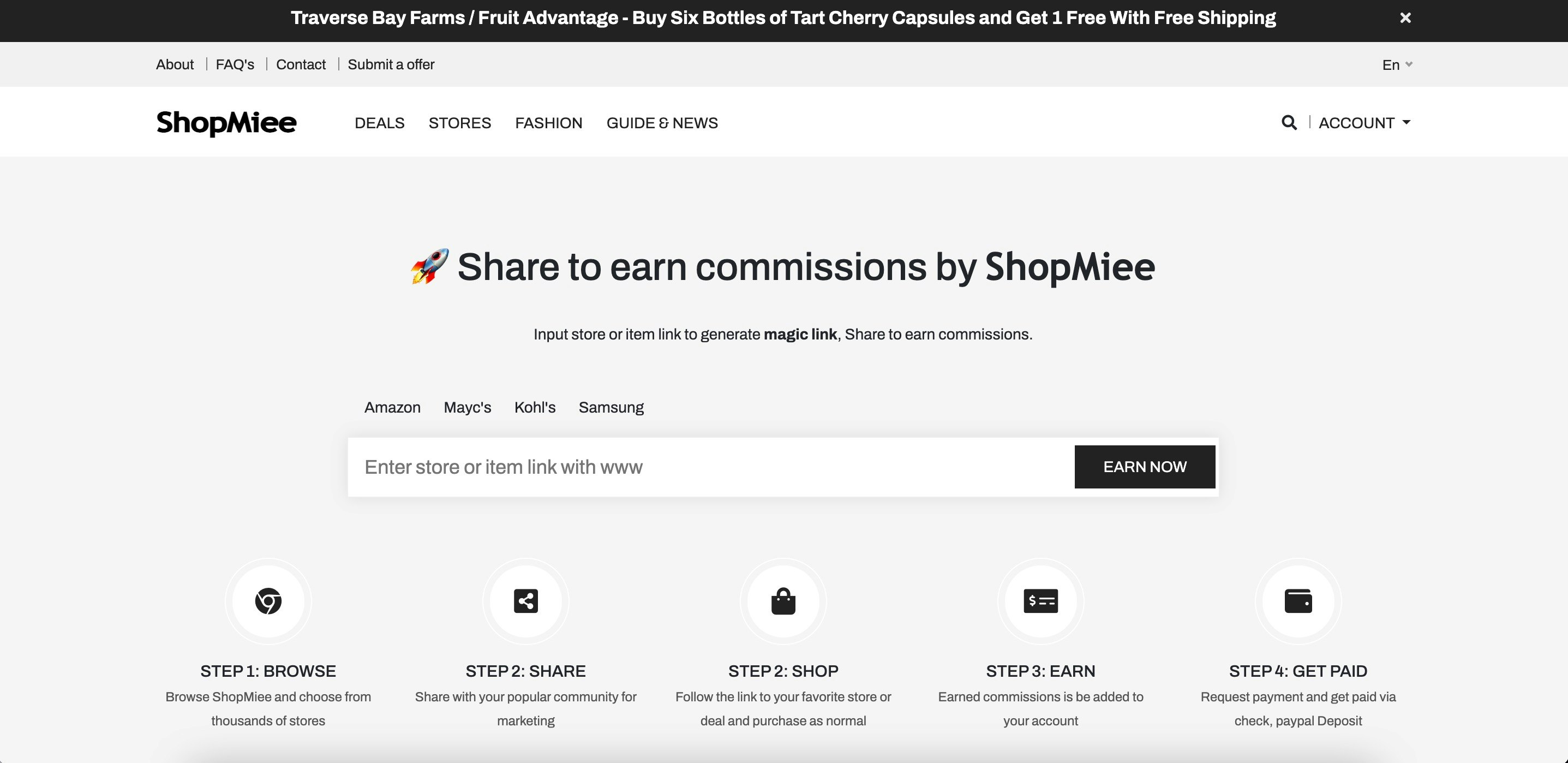 Mídia 1 de Shopmiee - Torne o compartilhamento valioso - Ajude milhões de pessoas a economizar dinheiro e tornar o compartilhamento valioso