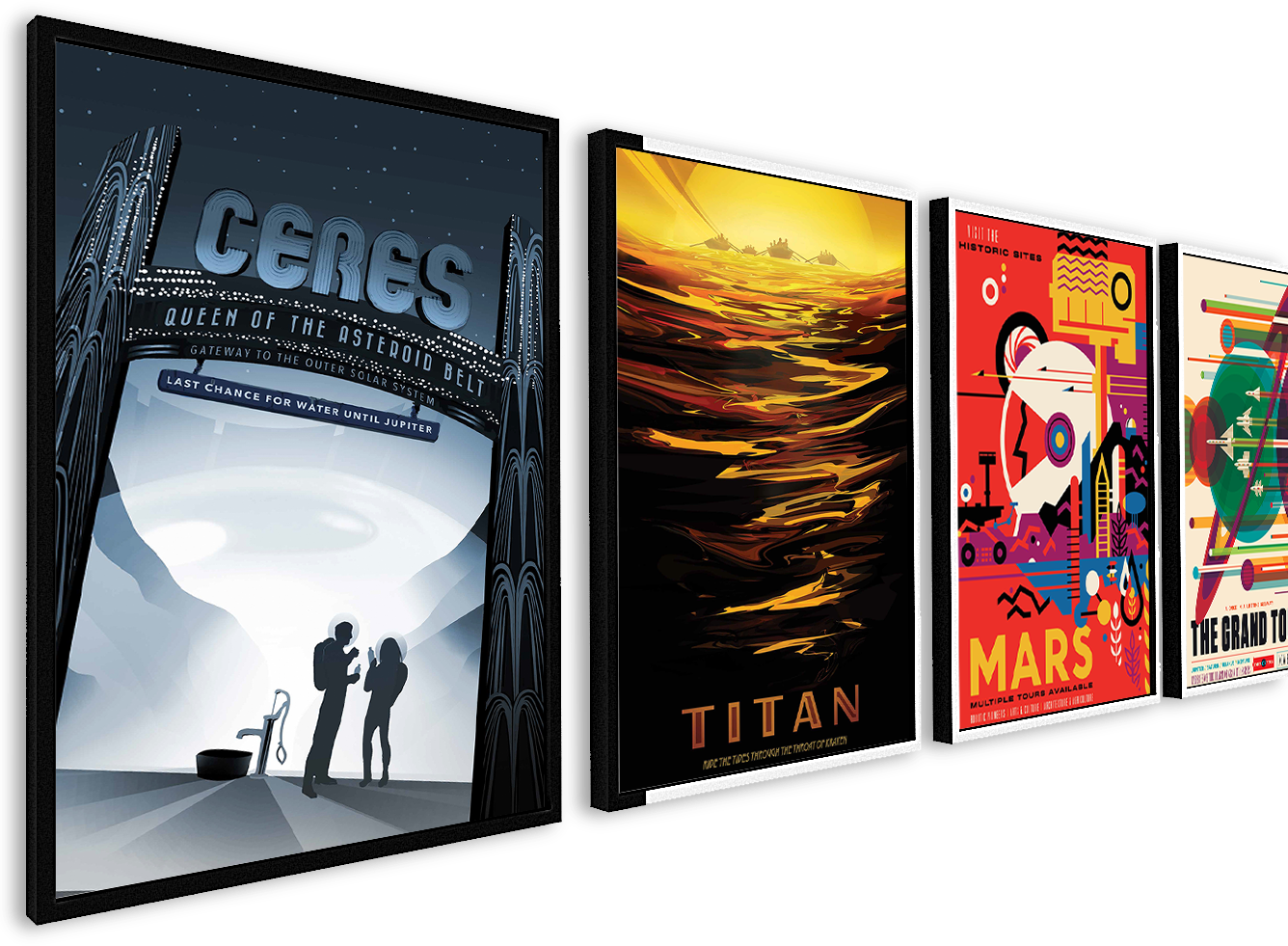 Retro Space Posters gallery image