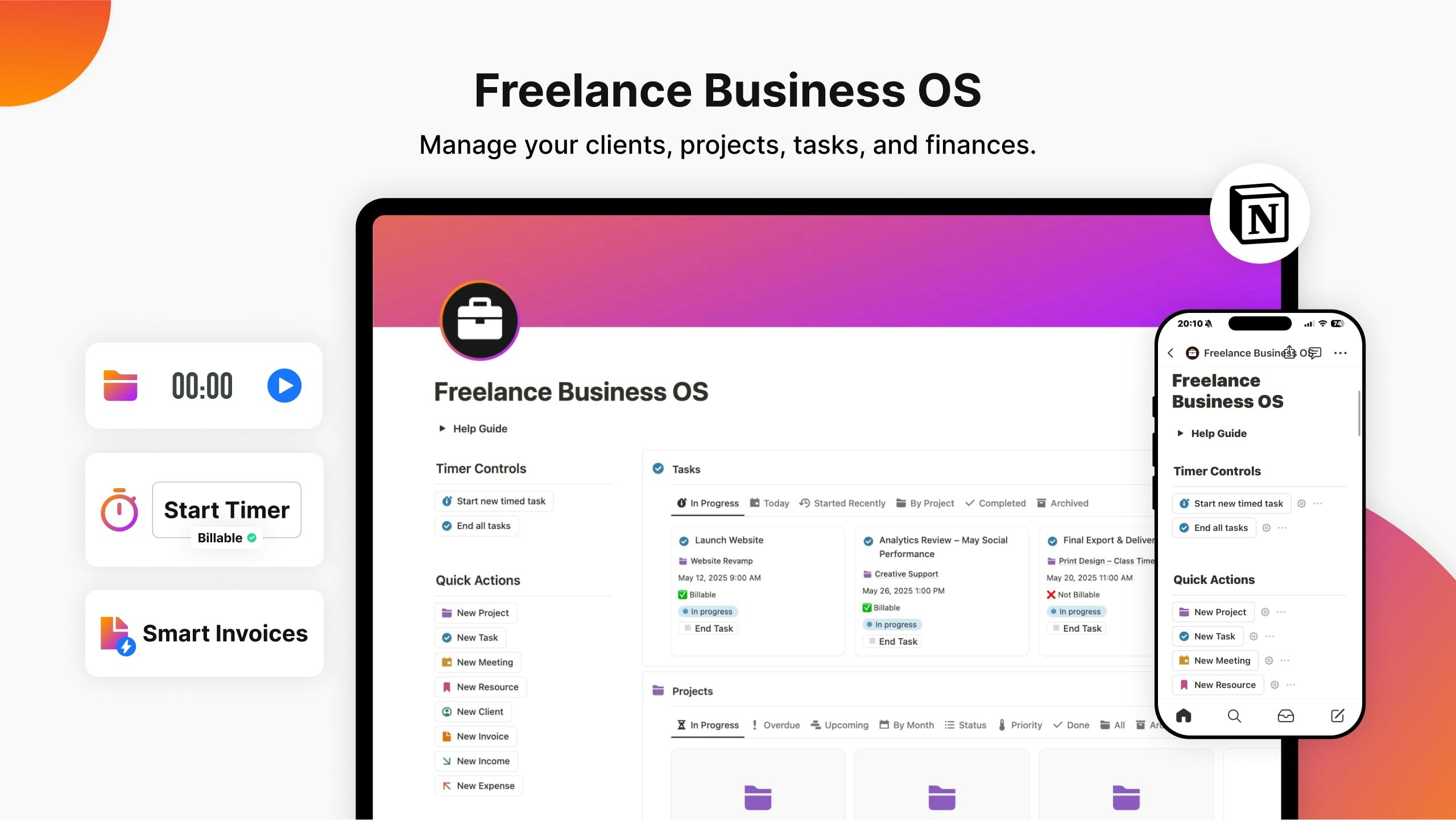 Freelance Business OS gallery image