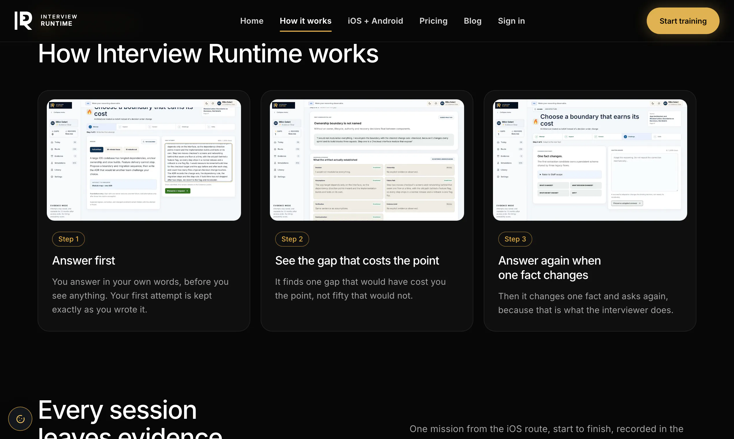 Interview Runtime gallery image