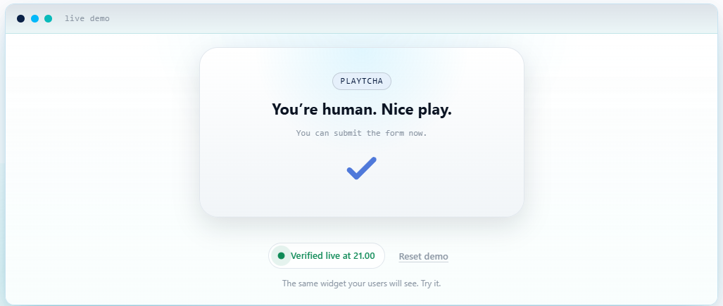 Playtcha.com - The fun CAPTCHA gallery image