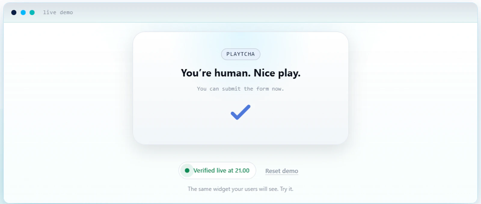 Playtcha.com - The fun CAPTCHA screenshot 1