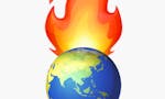 Realistic Earth Emoji image