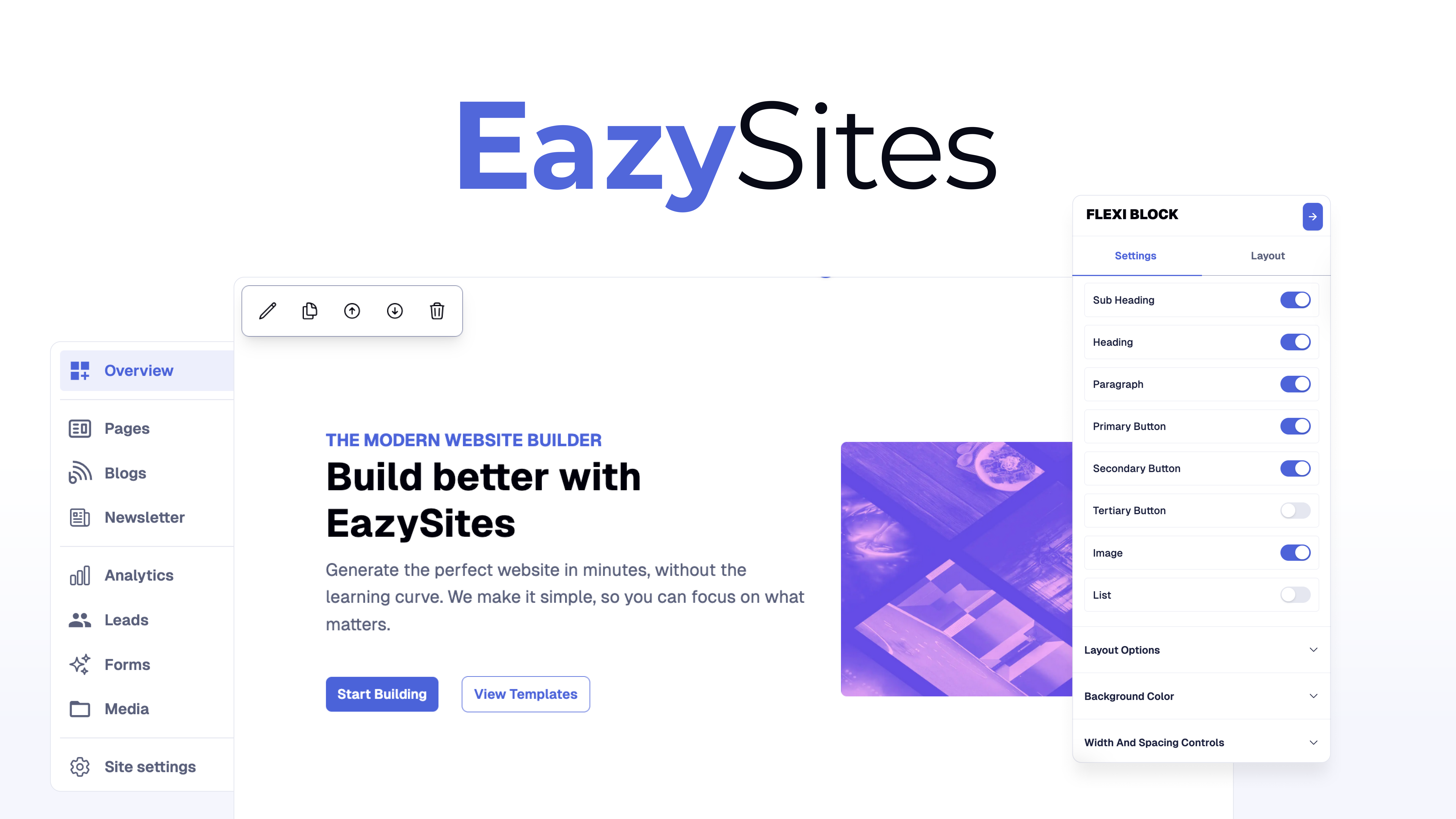 Eazysites - Bouw beter op met Eazysites media 4