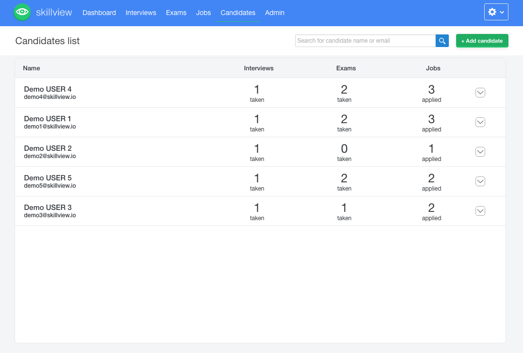 SkillView.io gallery image