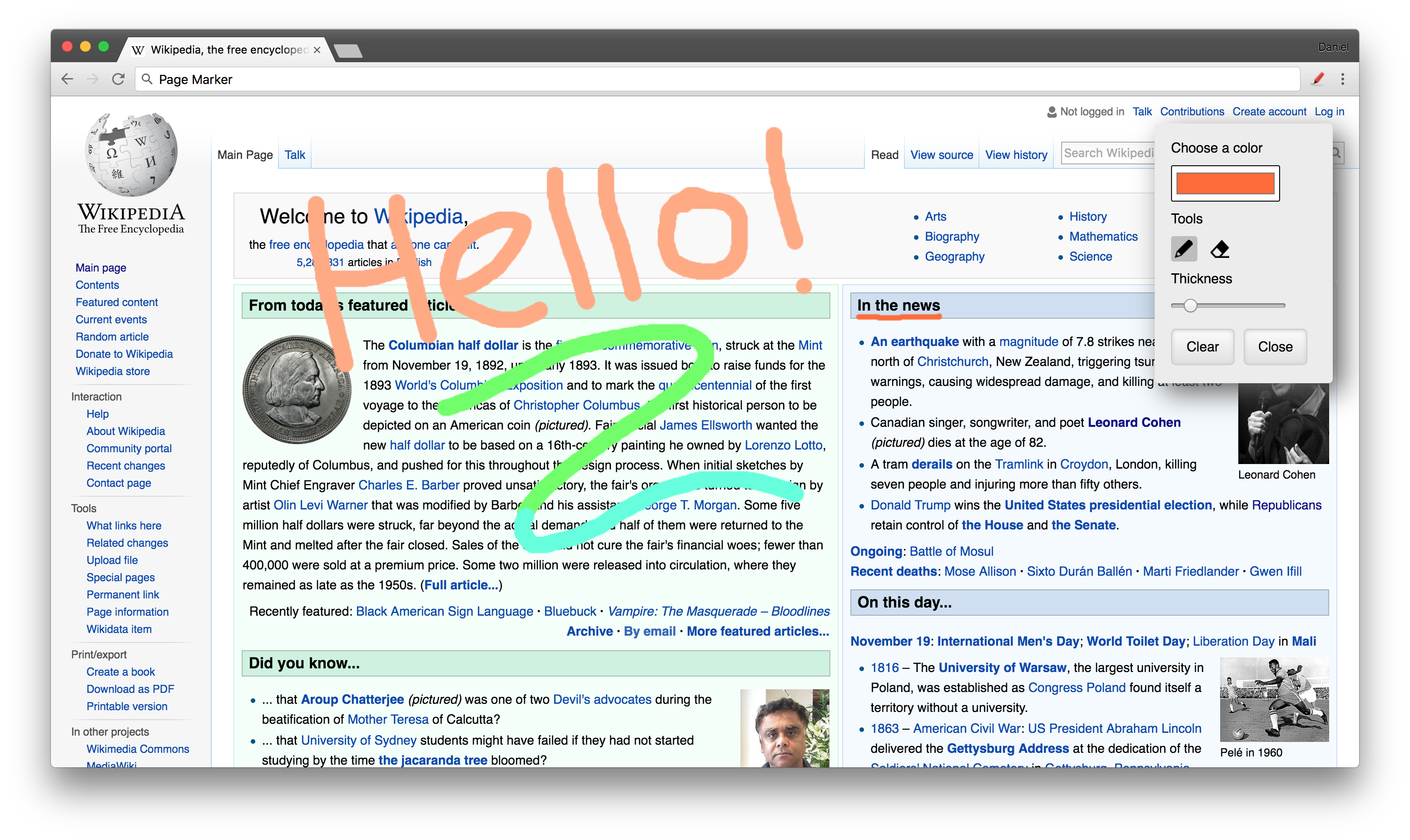 Page Marker gallery image