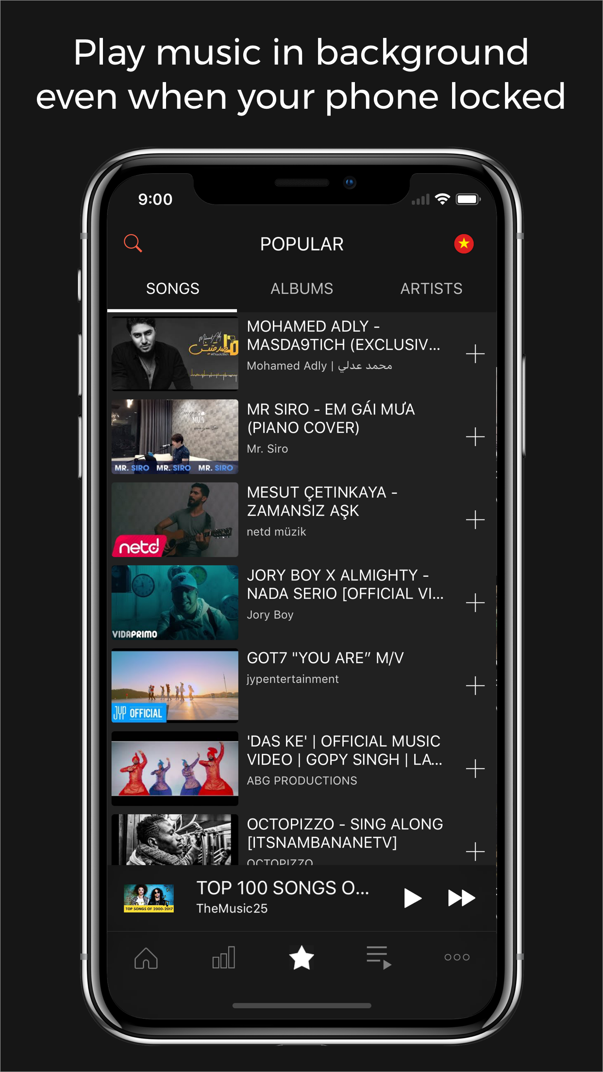 1Music - Play Endless YouTube Music in Background gallery image