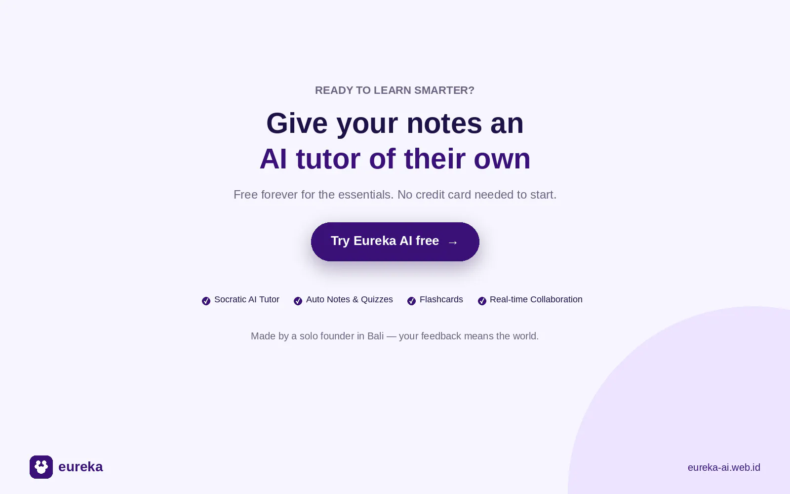 Eureka.AI — Socratic AI Study Tutor gallery image