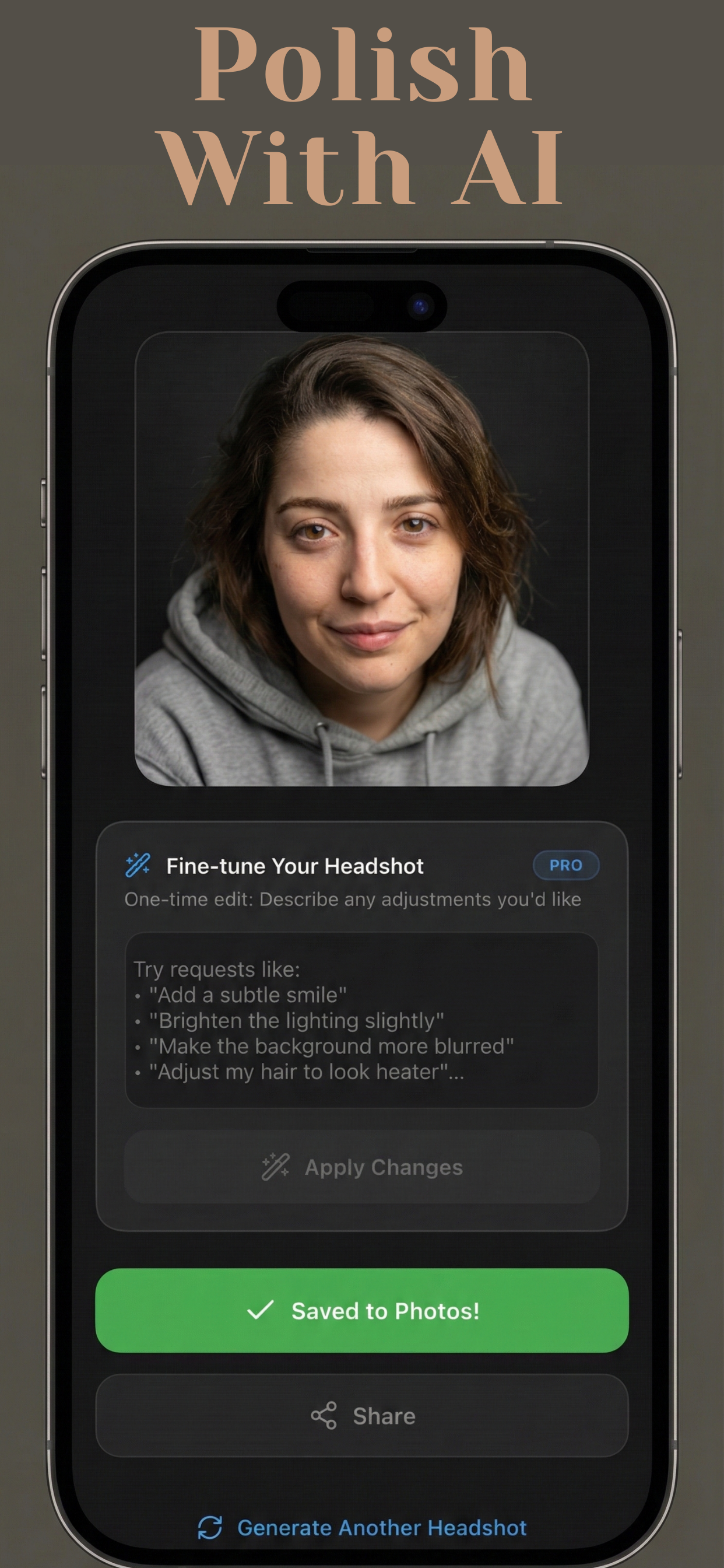 NB: AI Headshot Generator - Screenshot 5 showing product features and functionality